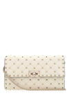 Valentino Garavani Rockstud Spike Shoulder Bag In White