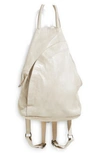 Free People We The Free Soho Convertible Leather Backpack In Cream