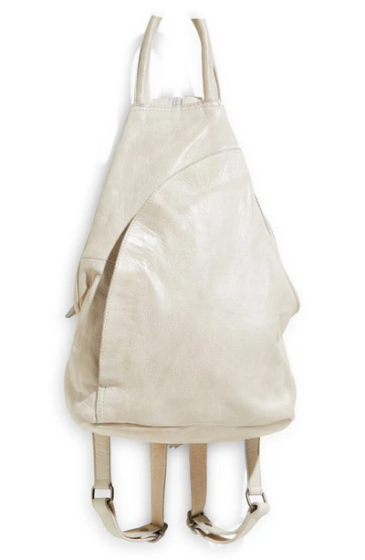 Free People We The Free Soho Convertible Leather Backpack In Cream