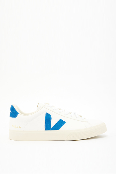 Veja Mens White Leather Sneakers