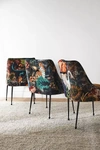 Anthropologie Velvet Lena Elowen Dining Chair In Assorted