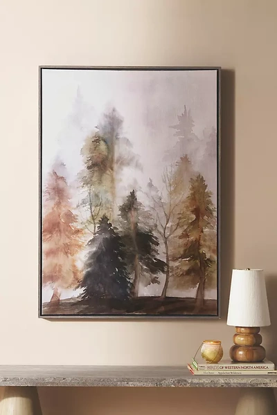 Anthropologie Into The Fog I Wall Art In Beige