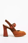 Sam Edelman Jildie Mary Jane Heels In Brown