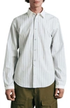 RAG & BONE ARCHIVE STRIPE BUTTON-UP SHIRT