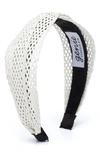 Genie By Eugenia Kim Arianna Woven Headband In White