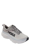 Hoka Bondi 8 Running Shoe In Grey