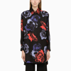 Ferragamo Floral-print Long-sleeve Shirt In ["blue"/ "multicolor"/ "print"]