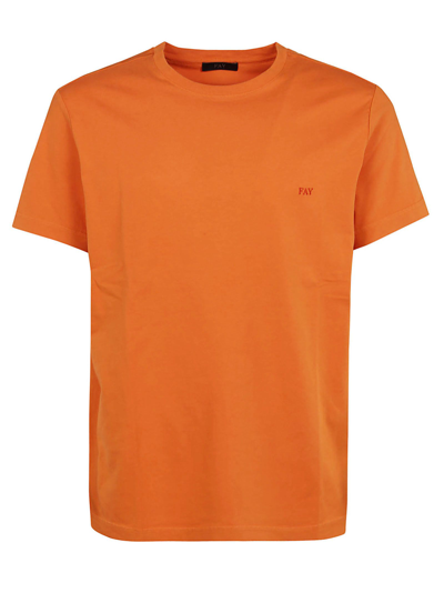 Fay T-shirt In Orange