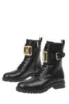 MOSCHINO MOSCHINO WOMEN'S BLACK OTHER MATERIALS ANKLE BOOTS,JA21374G0DIA0000 37