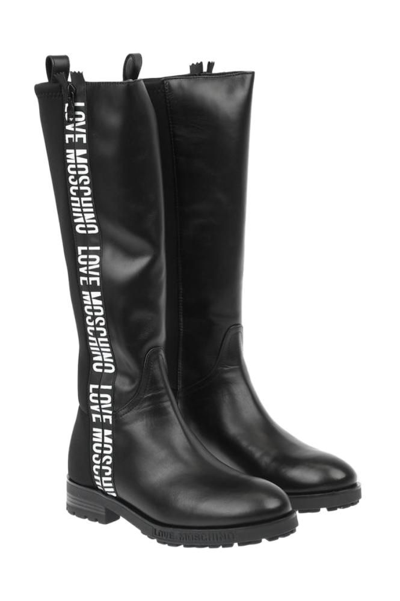 Moschino Womens Black Boots