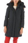 Woolrich Luxe Puffy Prescott Parka In Blue