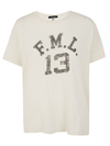 R13 Womens White Other Materials T-shirt In White