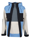 Ambush Colour-block Hooded Jacket In Blue
