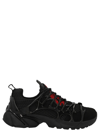 44 Label Group Mesh-panelled Low-top Sneakers In Black