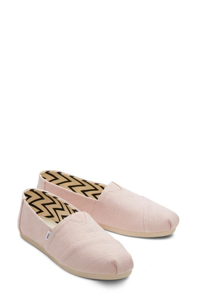 Toms Alpargata Slip-on In Pink Pink