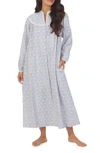 Lanz Of Salzburg Ballet Nightgown In Grey Print