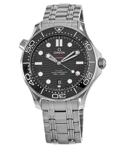 Pre-owned Omega Seamaster Diver 300m Black Dial Men's Watch 210.30.42.20.01.001