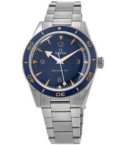 Pre-owned Omega Seamaster 300 41mm Blue Dial Steel Men's Watch 234.30.41.21.03.001