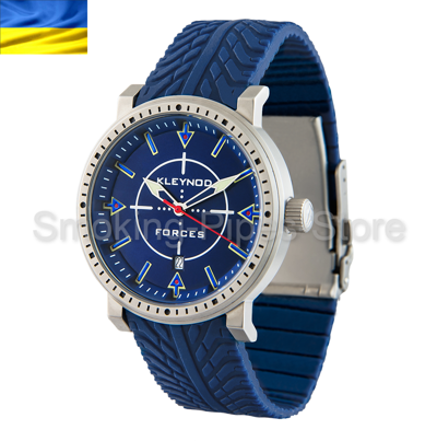 Pre-owned Kleynod Ukraine Brand " Forces" Wristwatch Swiss Quartz Mechanism Model Kfs-526