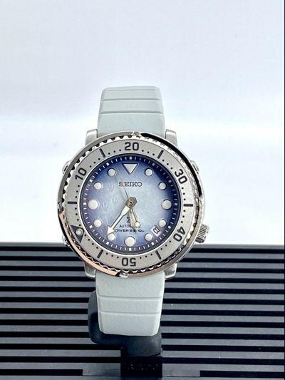 Pre-owned Seiko Prospex Special Edition Automatic Gradient Die-stamped Watch Srpg59