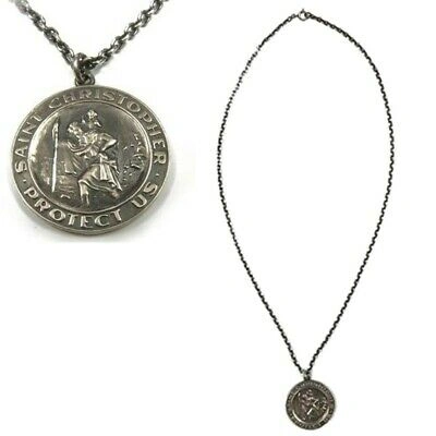 Pre-owned Toys Mccoy Steve Mcqueen St. Christopher Pendant Silver Tma1617 Necklace Japan
