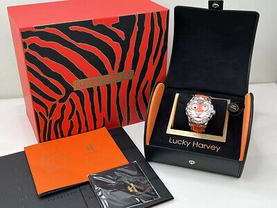 Pre-owned Lucky Harvey Watch Year Of The Tiger 2022 Limited Edition Of 300 Pieces