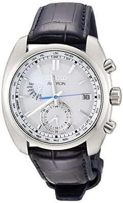Pre-owned Seiko Astron Sbxy021 Solar Radio Men's Watch In Box
