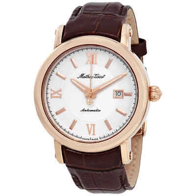 Pre-owned Mathey-tissot Renaissance Automatic White Dial Men's Watch H9030pi