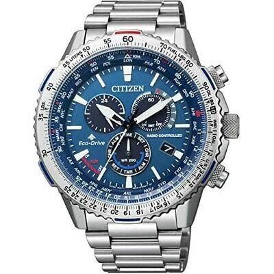 Pre-owned Citizen Watch Promaster 5000-50l Sky Eco Drive Radio Controlled Watch Cb Men's