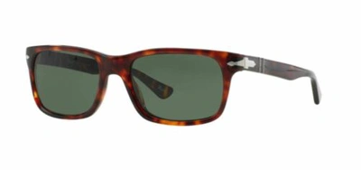 Pre-owned Persol 0po 3048 S 24/31 Havana Sunglasses In Green