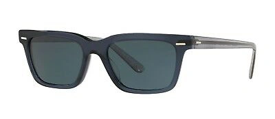 Pre-owned Oliver Peoples Merceaux Ov 5498su Black/midnight Express (1492/p2) Sunglasses