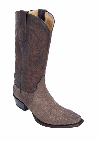 Pre-owned Los Altos Boots Los Altos Sand Brown Snip Toe Genuine Lizard Teju Western Cowboy Boot D Width In Sanded Brown