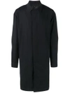 LANVIN LANVIN NAVY BLUE RAINCOAT,RMOU0008P1711811311