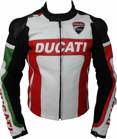 Pre-owned Ducati Course Ducati Motorcycle-racing Leather Jacket Motogp ...