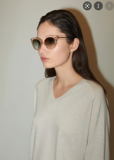 期間値下 The Row Georgica OLIVER PEOPLES Oliver Peoples x The Row Sunglasses OV5421SU 154787 Georgica