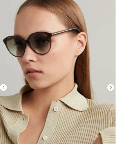 Pre-owned Oliver Peoples X The Row Brooktree 58mm Sunglasses