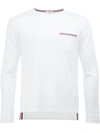 THOM BROWNE LONG SLEEVE T-SHIRT,MJS022A0145411811484
