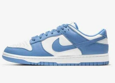 Pre-owned Nike Dunk Low University Blue Brand Dd1391-102 In White/university Blue-white