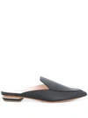 Nicholas Kirkwood Beya Flat Mules 18mm In Black