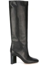 MAISON MARGIELA MAISON MARGIELA BRUSHED EFFECT KNEE HIGH BOOTS - BLACK,S58WW0031SY040411801483