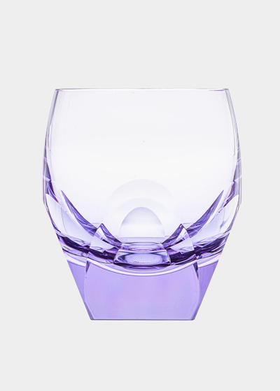 Moser Bar Double Old-fashioned Glass, 7.3 Oz. In Alexandrite