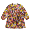Paade Mode Floral Pleated Dress In Marchesi Multi