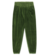 PAADE MODE PIPED COTTON VELVET SWEATPANTS