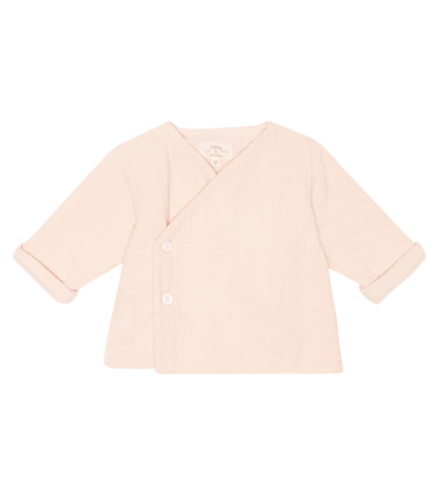 Il Gufo Baby Cotton Jacket In Smoothiepink