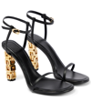 GIVENCHY G CUBE LEATHER SANDALS