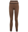 THE UPSIDE MARLE HIGH-RISE CROPPED JERSEY LEGGINGS