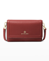 Michael Michael Kors Jet Set Calfskin Crossbody Bag