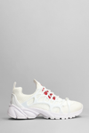44 Label Group Panelled-design Low-top Sneakers In White