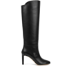 Jimmy Choo Alizze 85 Leather Knee-high Boots In Black