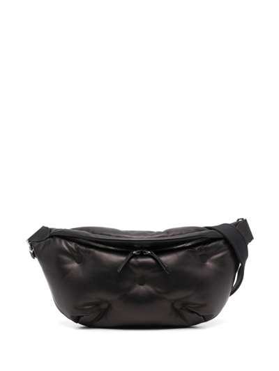 Maison Margiela Black Glam Slam Leather Cross Body Bag